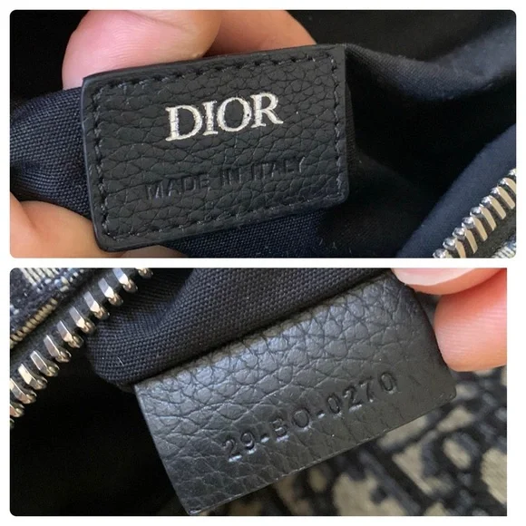 Dior Essentials SADDLE Bumbag Beige and Black Dior Oblique Jacquard - Picture 12 of 17